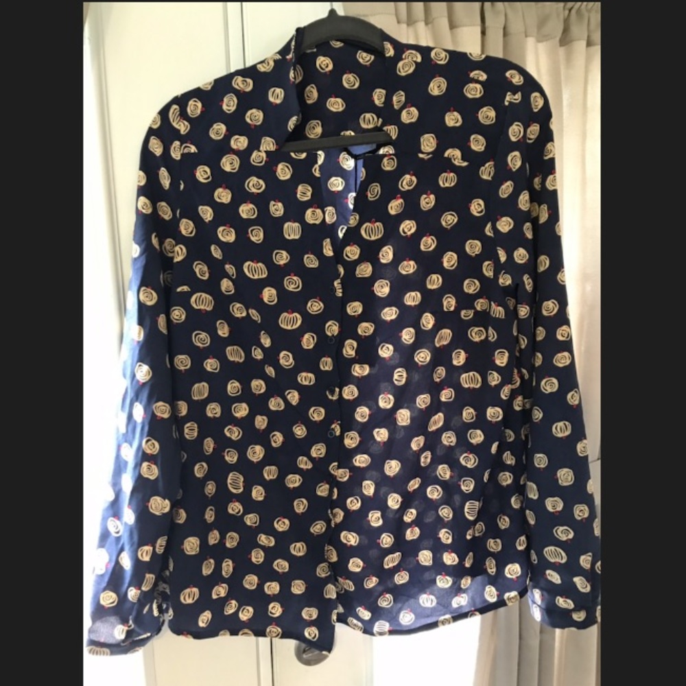 Blue blouse